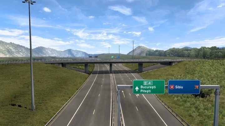Romania Advanced Freeway Map ETS2 1.49