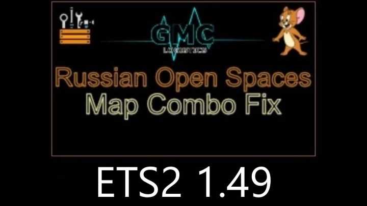 Russian Open Spaces Map Combo Fix V1.0 ETS2 1.49