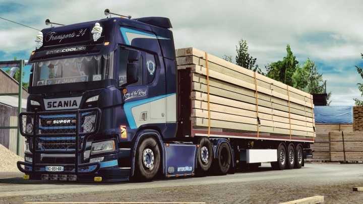 Scania Ng L6&V8 Open Pipe (At Gearbox) V1.3 ETS2 1.49