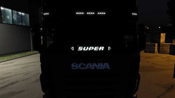 Scania Super Windshield Board ETS2 1.49