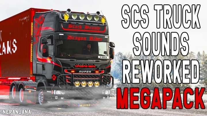 Scs Truck Sound Rework Megapack ETS2 1.49