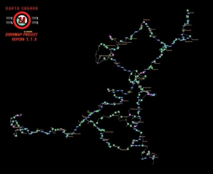 Sibirmap V2.7.0 ETS2 1.49