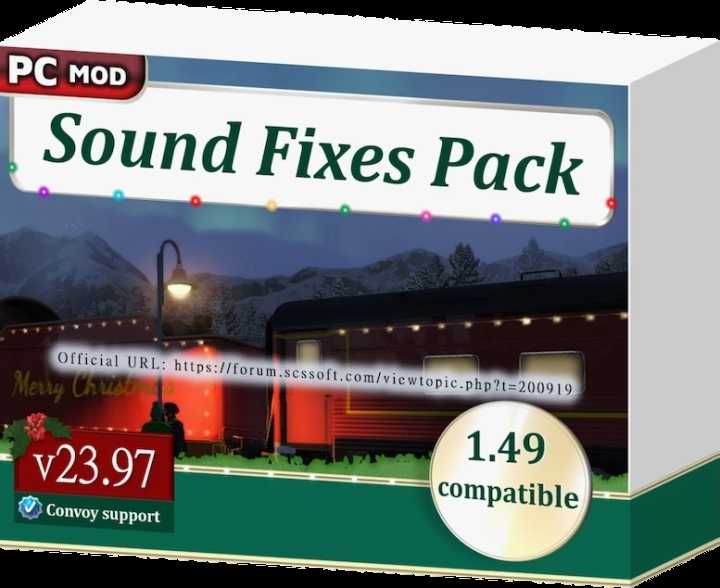 Sound Fixes Pack V23.97 ETS2 1.49