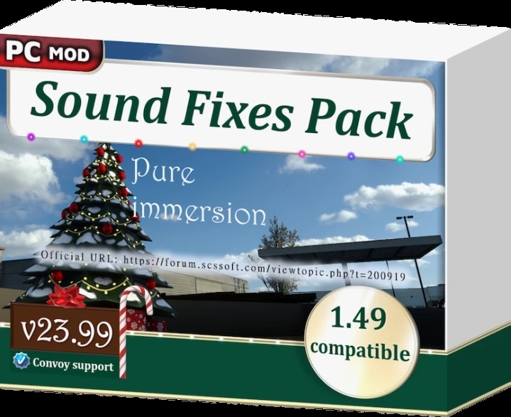 Sound Fixes Pack V23.99 ETS2 1.49