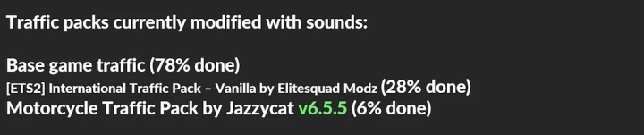 Sound Fixes Pack V23.99 ETS2 1.49