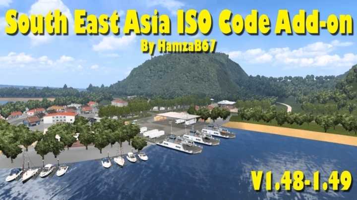 South East Asia Iso Code Add-On V1.0 ETS2 1.49