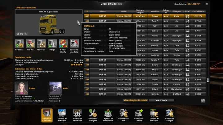 Supplemental Tank 2000 Liters For All Trucks V1.0 ETS2 1.49