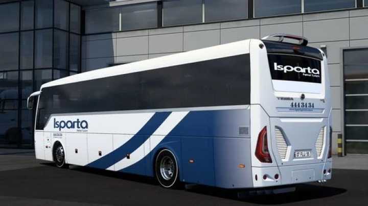 Temsa Safir Plus 2016 Isparta Petrol Turizm Skin ETS2 1.49