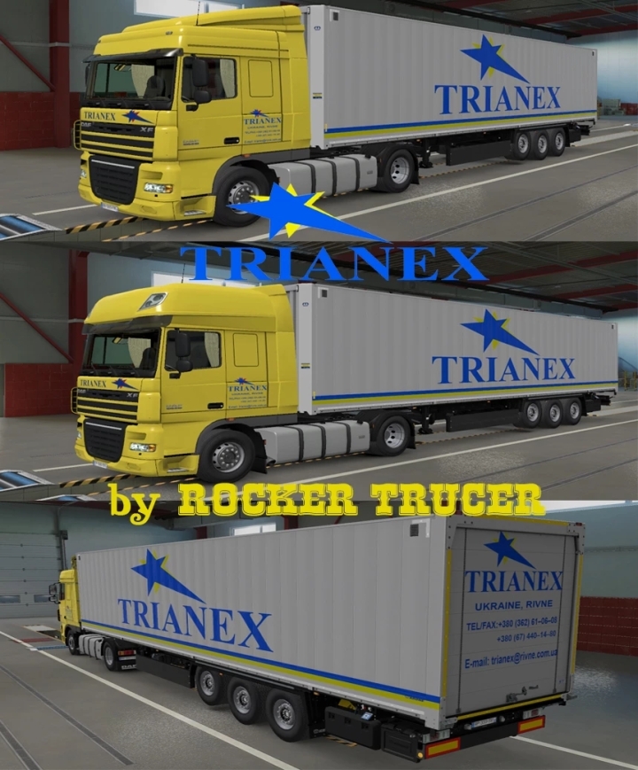 Trianex Skin Pack V1.0 ETS2 1.49