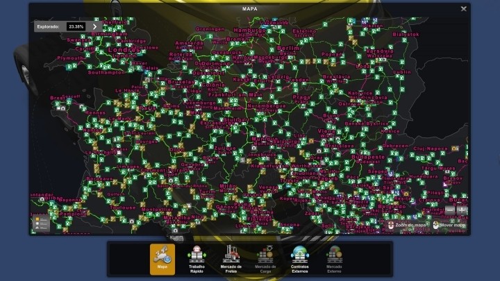 Ultra Zoom Map V1.0 ETS2 1.49