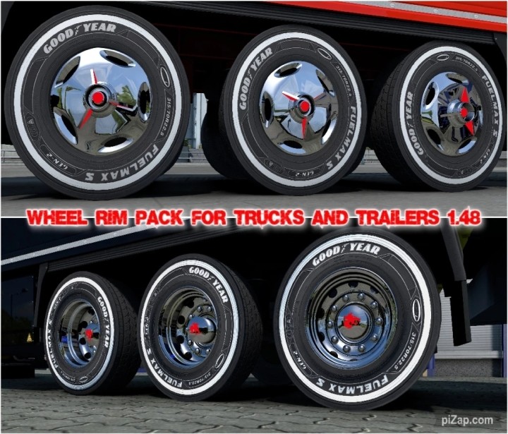 Wheel Rim Pack For Trucks And Trailers ETS2 1.49
