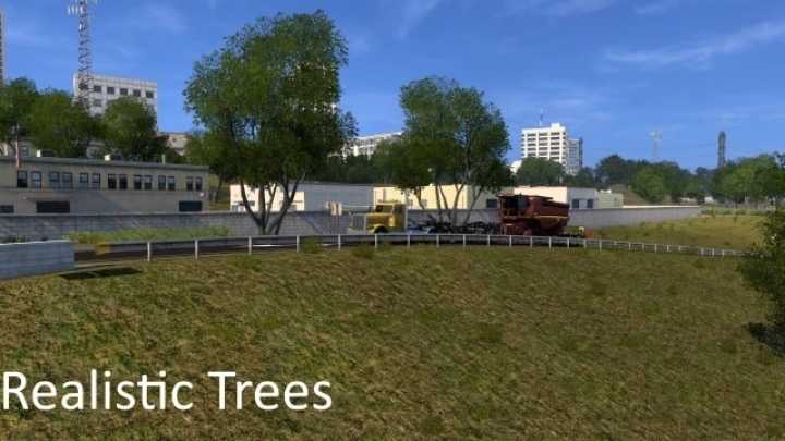 Realistic Trees Addon V1.0 ATS 1.49