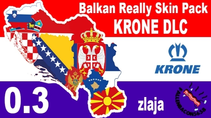 Balkan Really Skin Pack 0.3 ETS2 1.49