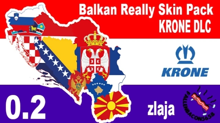 Balkan Really Skin Pack V0.2 ETS2 1.49
