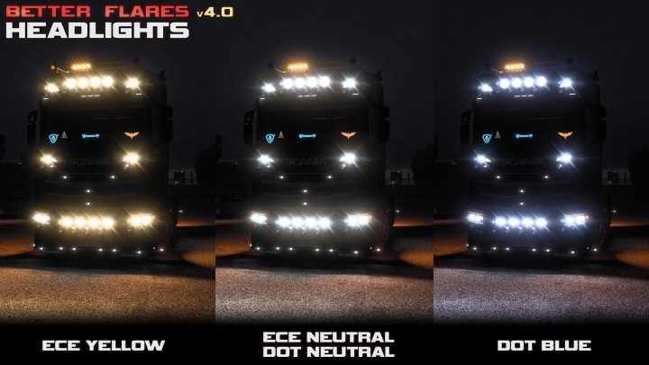 Better Flares V4.0 ETS2 1.49