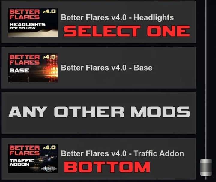 Better Flares V4.0 ETS2 1.49