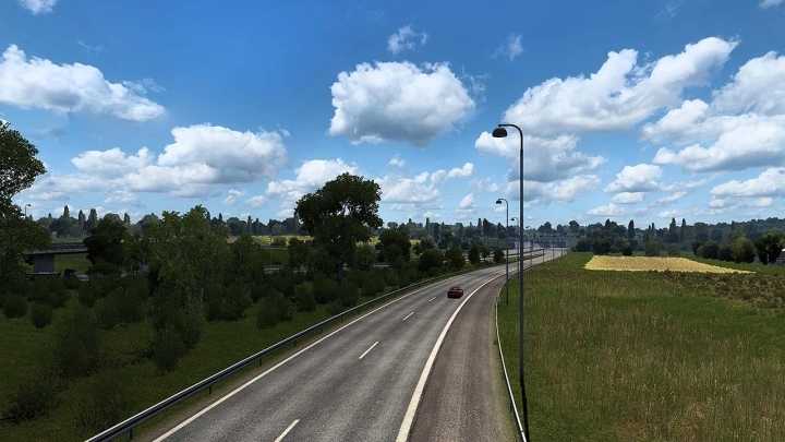 Better Grass Draw Distance V1.0 ETS2 1.49