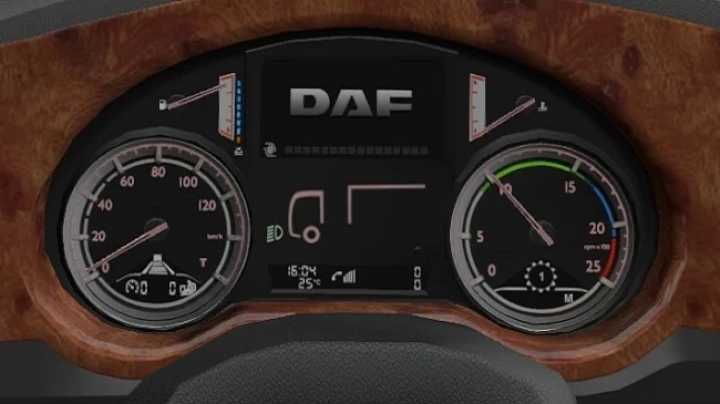Daf Xf 105 Custom Dashboard ETS2 1.49