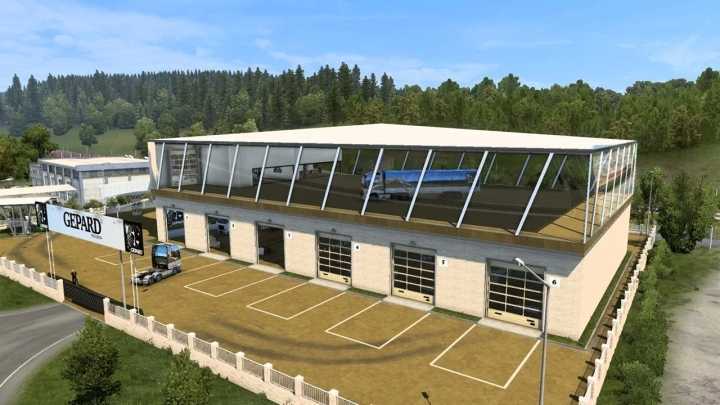Gepard Garage D-Deck V2024.1 ETS2 1.49
