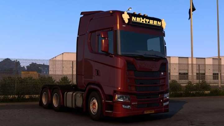 Harsha Customs Scania Ng S/R Lightbox V1.0 ETS2 1.49