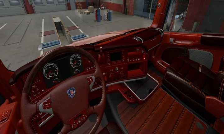 Interior For Scania R-T-G Streamline Scs ETS2 1.49