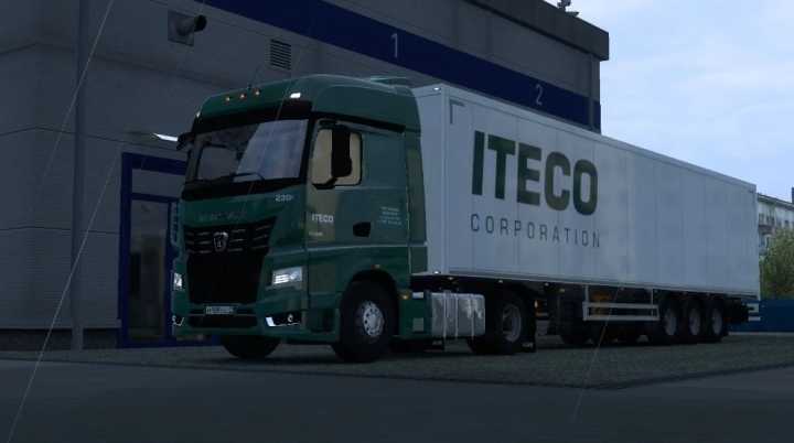 Iteco Combo Skin V1.0 ETS2 1.49
