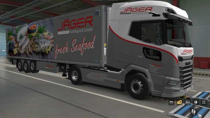 Jager Kuhllogistik Skin V1.0 ETS2 1.49