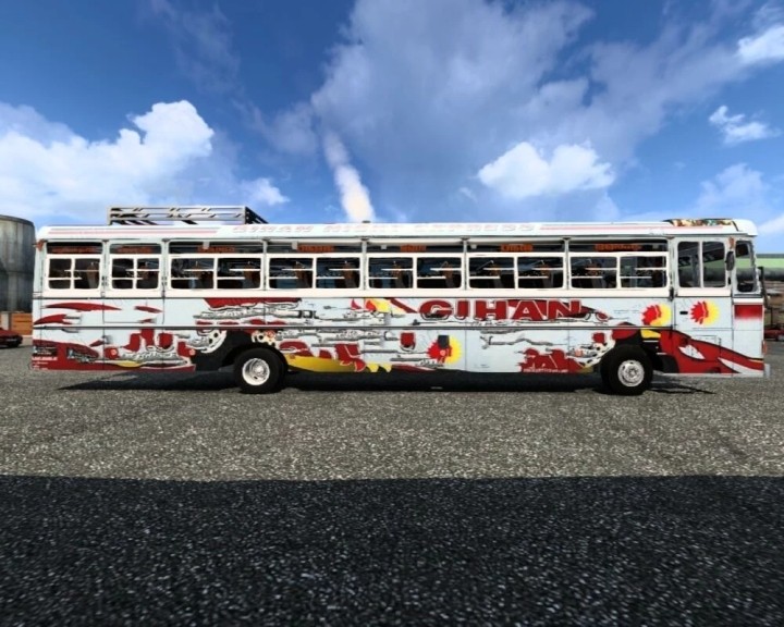 Lanka Ashok Layland Rework Paint Go ETS2 1.49