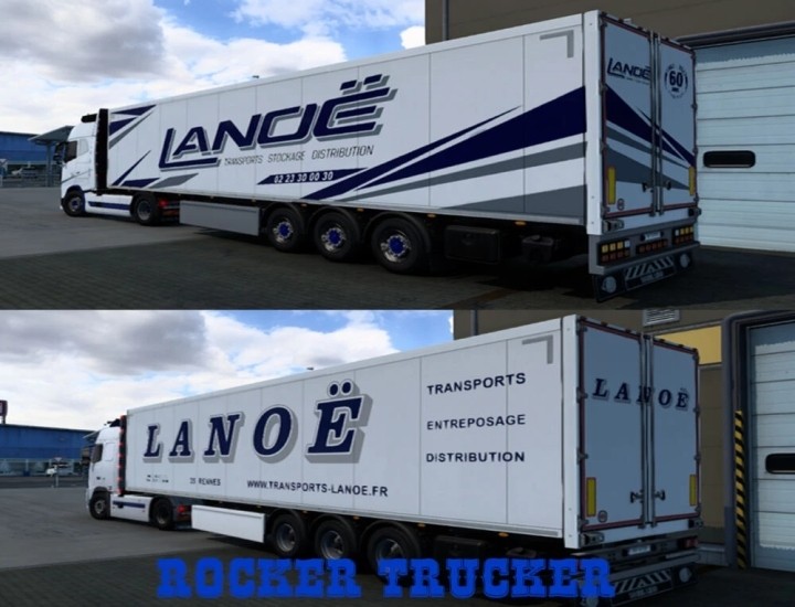 Lanoe Transports Skin Pack V1.0 ETS2 1.49