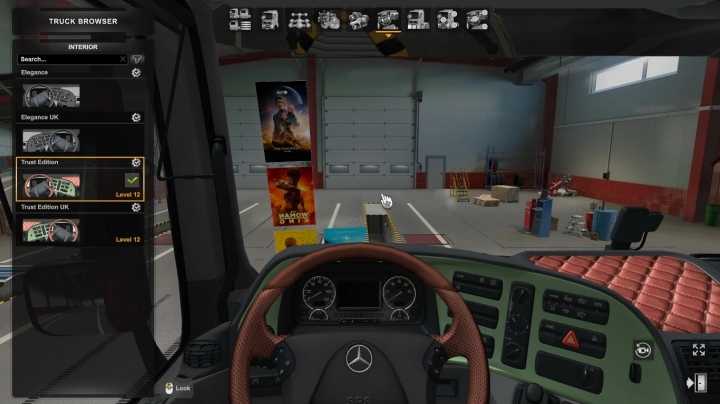 Mercedes Actros 2009 Windows Sticker Pack V0.2 ETS2 1.49