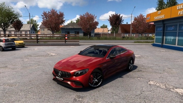 Mercedes-Benz Amg S63 Coupe 2021 V2.0 ETS2 1.49