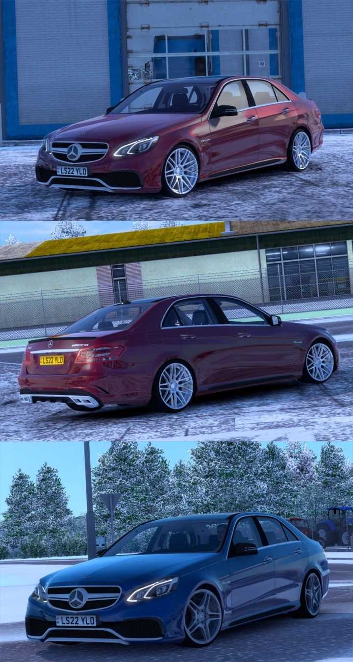 Mercedes-Benz W212 2016 E63 Amg S V4.7 ETS2 1.49