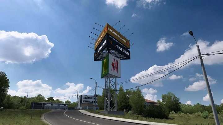 Real Companies, Gas Stations & Billboards V1.01.06 ETS2 1.49