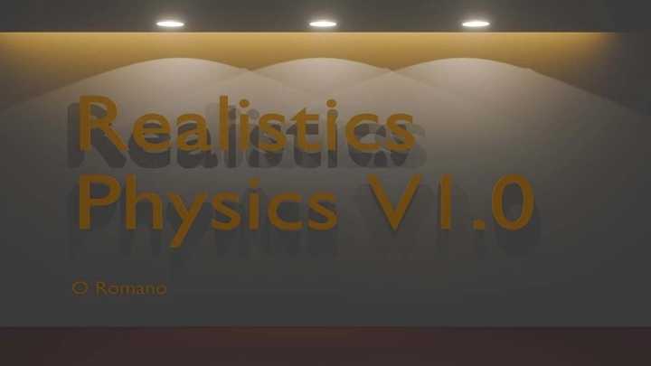 Realistic Physics Mod V1.0.5 ETS2 1.49