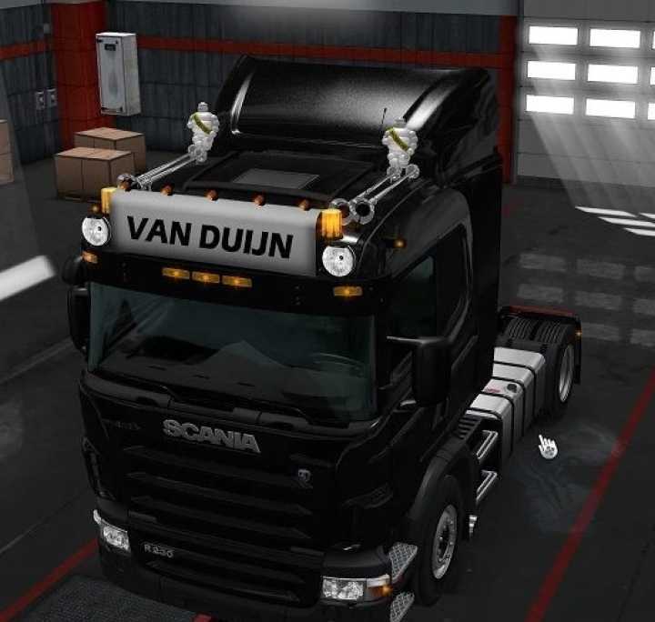 Rjl Vd Custom Slots Lowroof Cabin ETS2 1.49