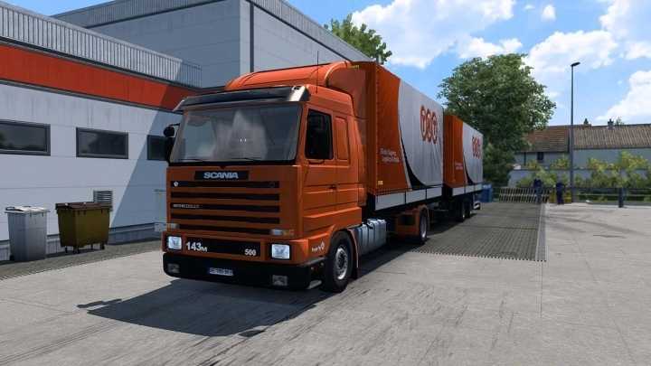 Scania 3 Series 143M Update ETS2 1.49
