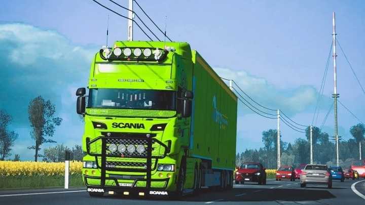 Scania Rs Rjl Tuning Pack V1.7 ETS2 1.49