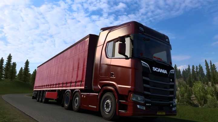 Scania Windshield Decal V1.0 ETS2 1.49