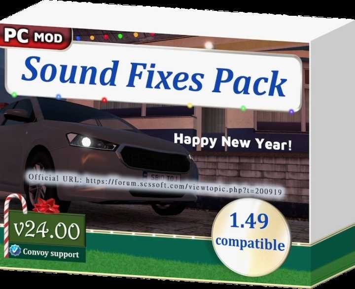 Sound Fixes Pack V24.00 ETS2 1.49