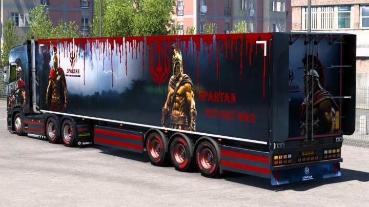Spartan Warriors Skin V1.0 ETS2 1.49