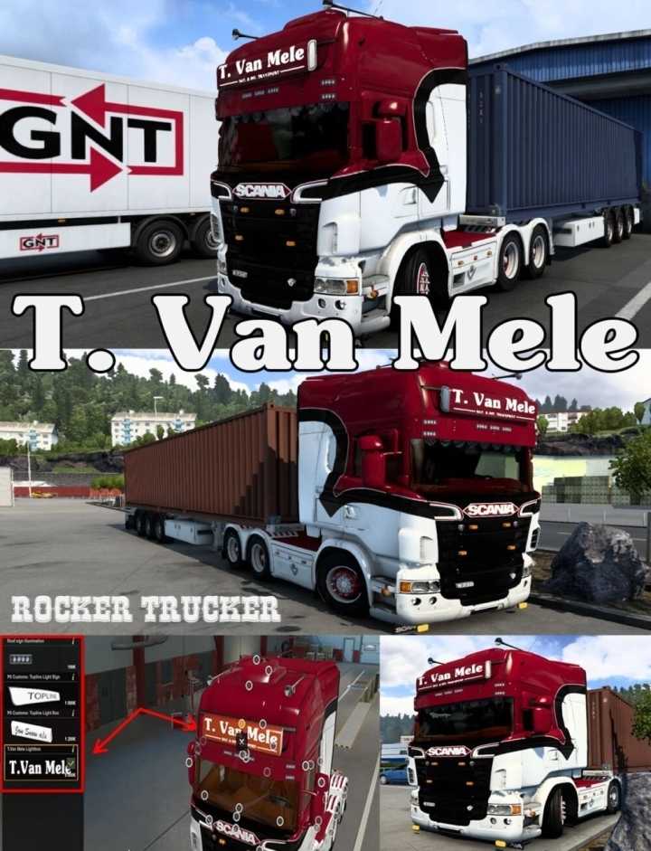 T. Van Mele Skin Pack ETS2 1.49