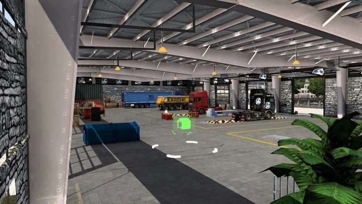 Trans-All Garage D-Deck V2024.1 ETS2 1.49