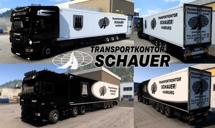 Transportkontor Schauer Gmbh Skin Pack V1.0 ETS2 1.49