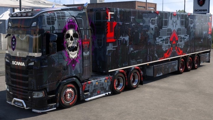 Unknown Skull Skin ETS2 1.49