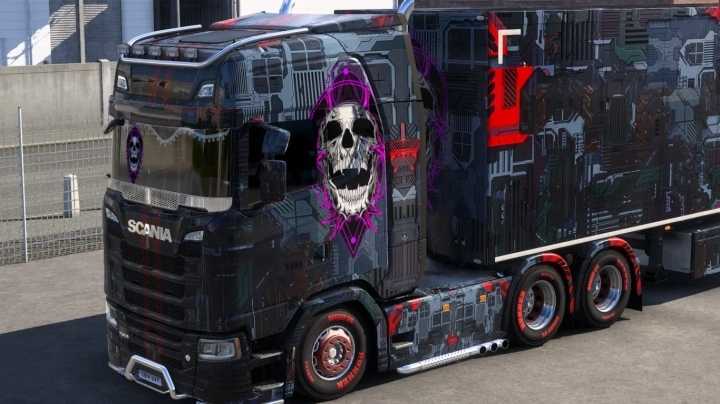 Unknown Skull Skin ETS2 1.49