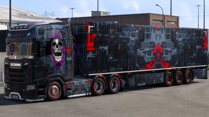 Unknown Skull Skin ETS2 1.49