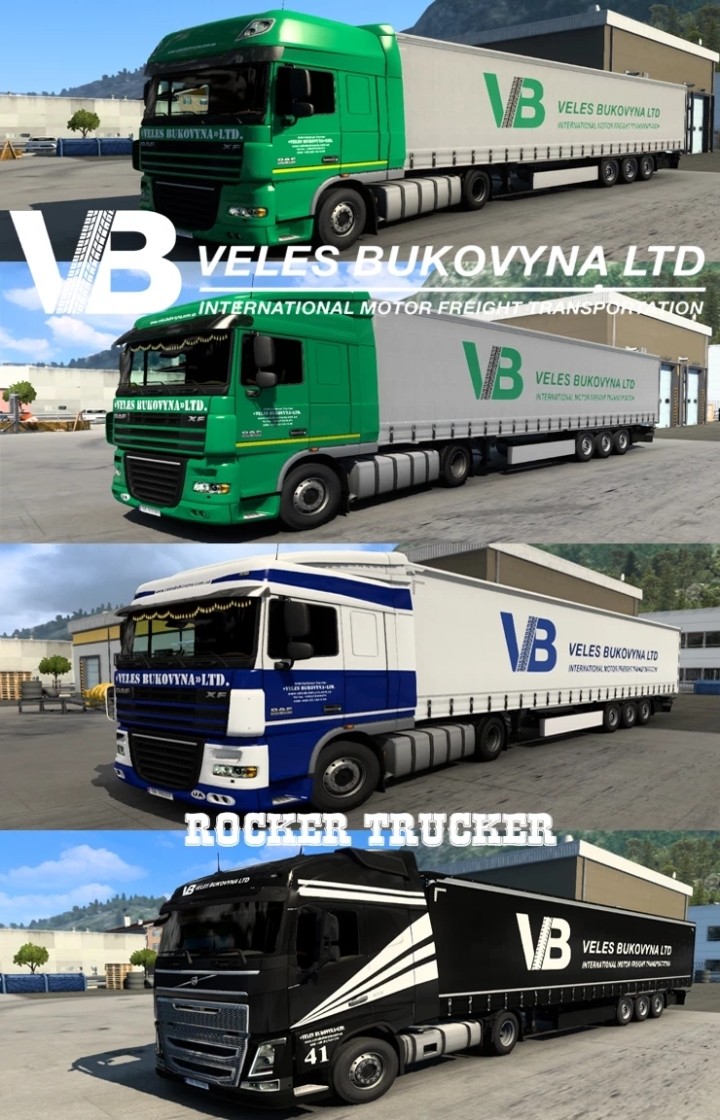 Veles Bukovyna Ltd Skin Pack V1.0 ETS2 1.49