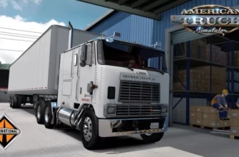 Грузовик International 9600 для American Truck Simulator версии 1.49