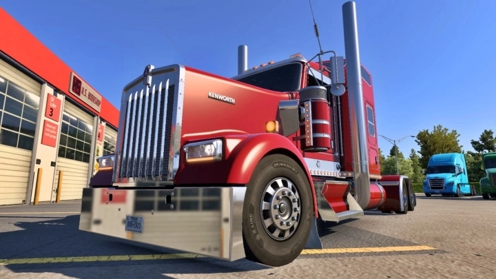 Kenworth W900L Chrome Shop V1.4.1 ATS 1.49