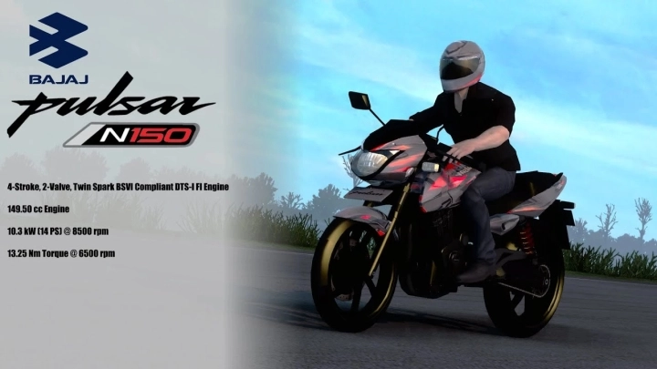 Motorcycle Bajaj Pulsar 150 Dtsi V1.0 ATS 1.49